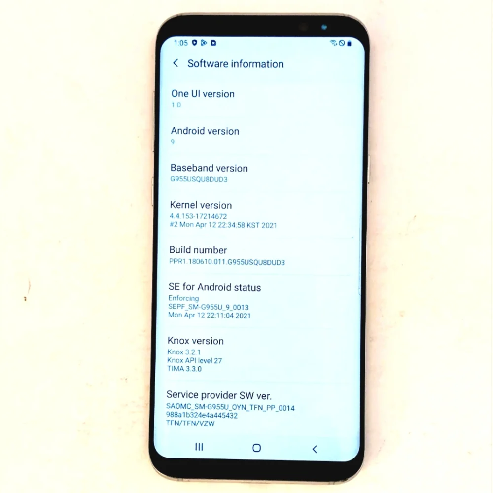 Galaxy S8+ Samsung TracFone  SM-G955U - 64GB  Smartphone - Picture 5 of 6